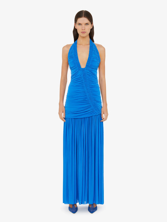 Christopher Esber Orion Gown in Lapis