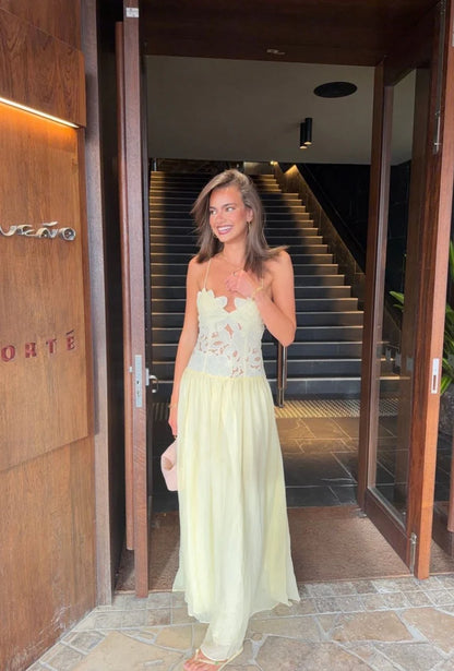 Hansen & Gretel Stephanie Maxi in Butter
