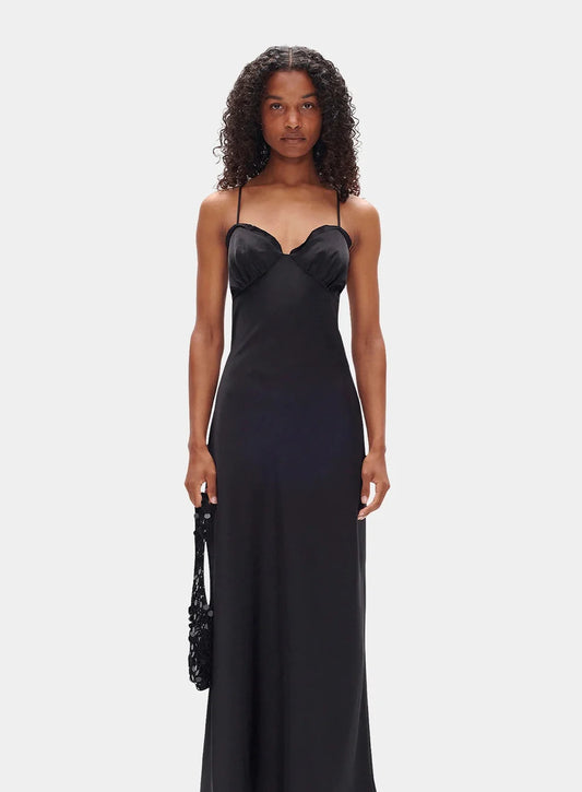 Ownley Carmen Maxi Dress in Black