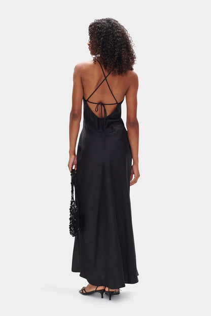 Ownley Carmen Maxi Dress in Black