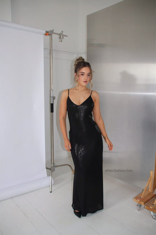Manning Cartell High Voltage Slip Dress in Black