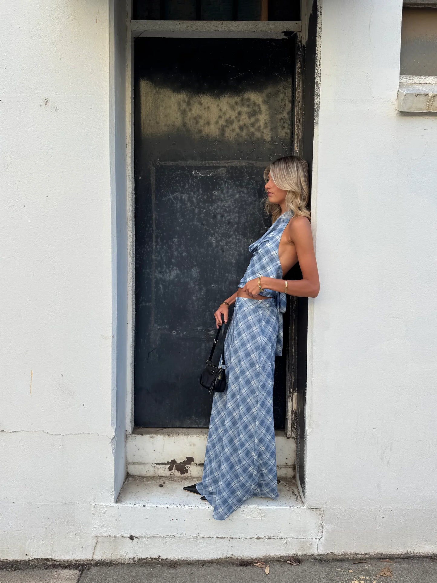 Desero Jacare Capri Set in Blue
