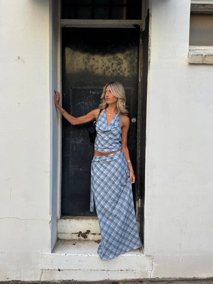 Desero Jacare Capri Set in Blue