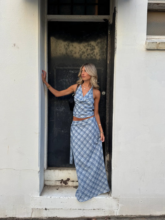 Desero Jacare Capri Set in Blue