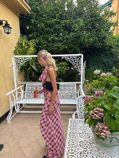 Desero Jacare Amalfi Set in Pink