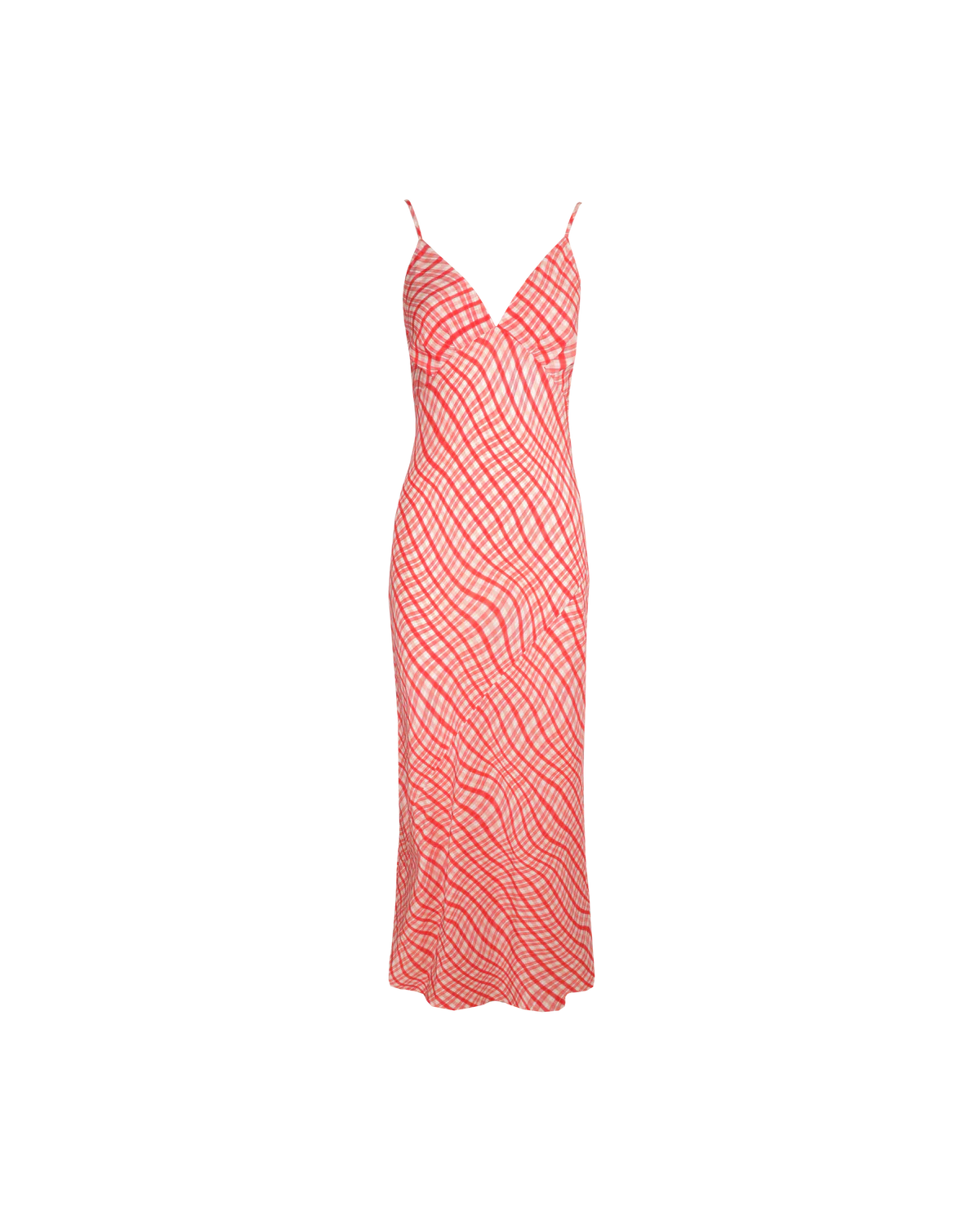 Ruby Kaarina Silk Slip Maxi Dress