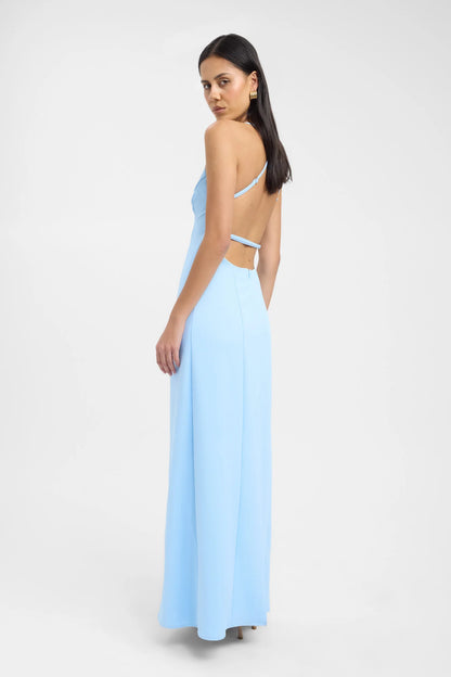 Kookai Ariel Maxi Dress in Sky Blue