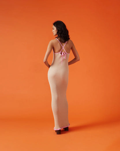 Ruby Rina Dress in Strawberry Biscuit