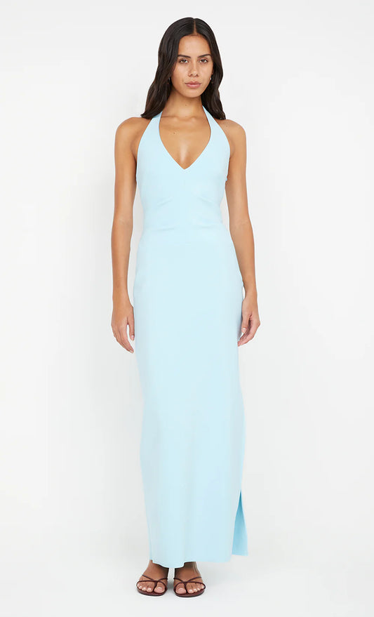 Bec and Bridge Ariven Halter Maxi in Sky Blue