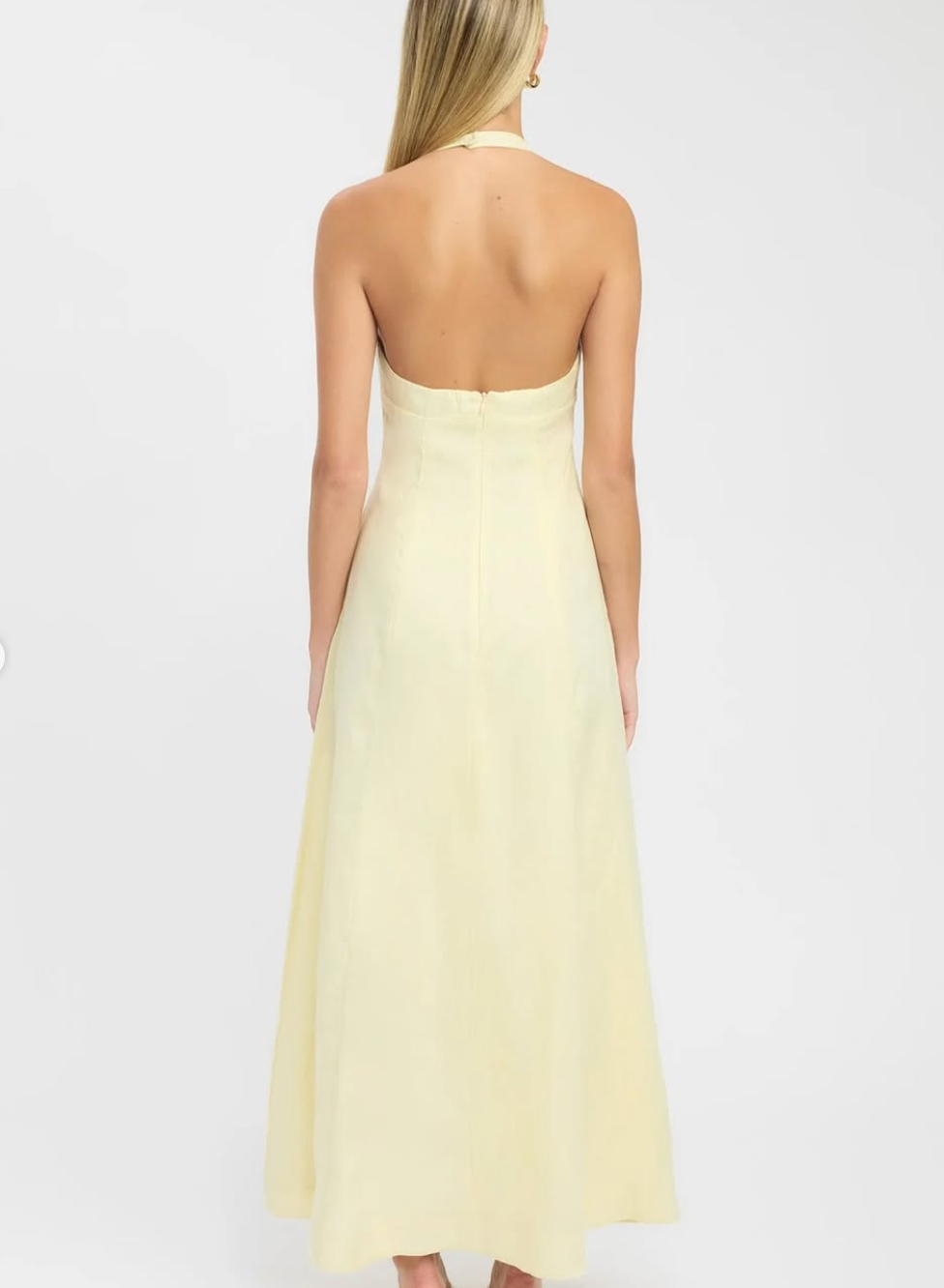 Kookai Tahiti Maxi Dress in Yellow