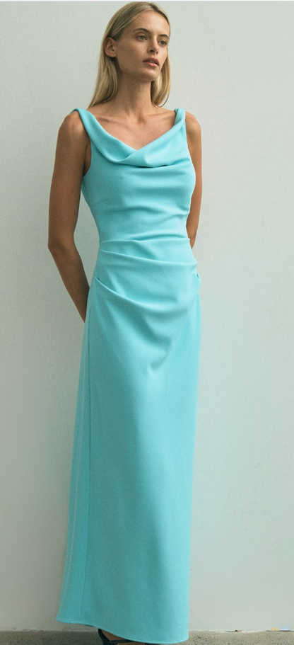 Maggie Marilyn Hold Your Nerve Dress in Seafoam