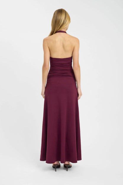 Kookai Zayla Maxi Dress in Plum