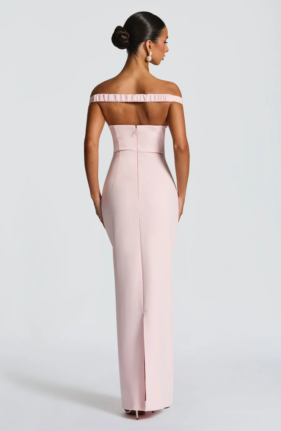 Babyboo Abigail Maxi Dress in Blush