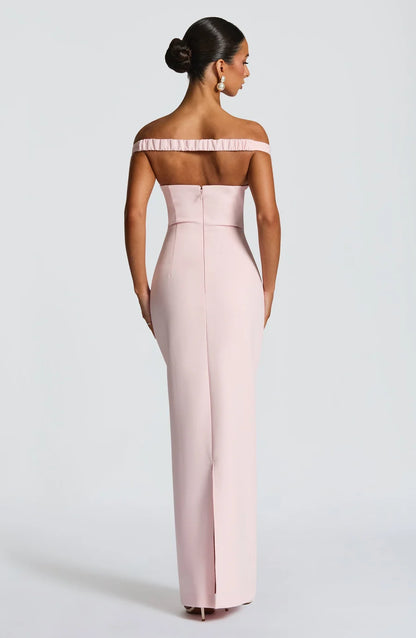 Babyboo Abigail Maxi Dress in Blush