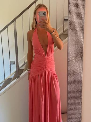 Babyboo Melania Maxi in Coral Pink