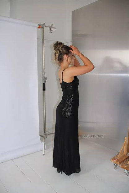 Manning Cartell High Voltage Slip Dress in Black