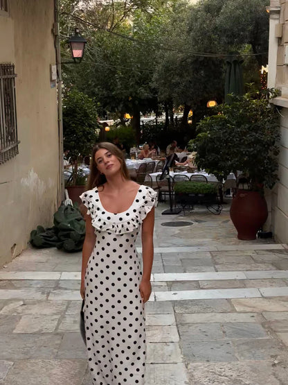 Design by Si Luna Dress in White/Black